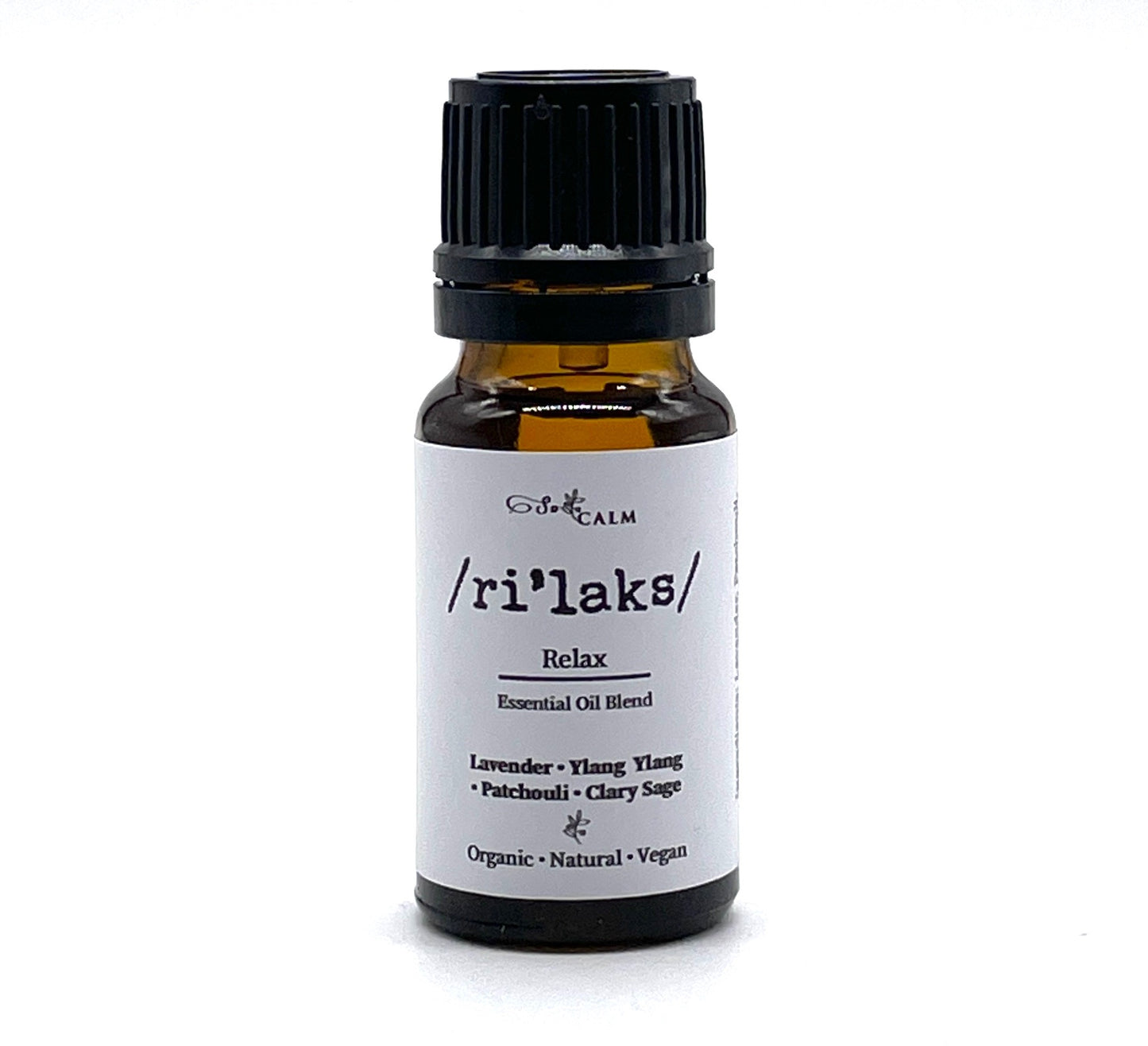 Relax Essential Oil Blend for Stress Relief