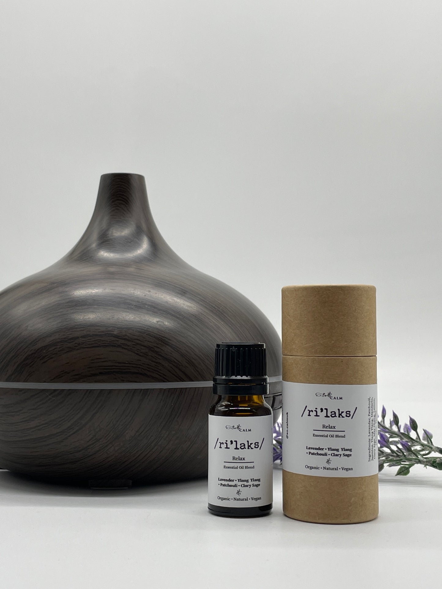 Relax Essential Oil Blend for Stress Relief