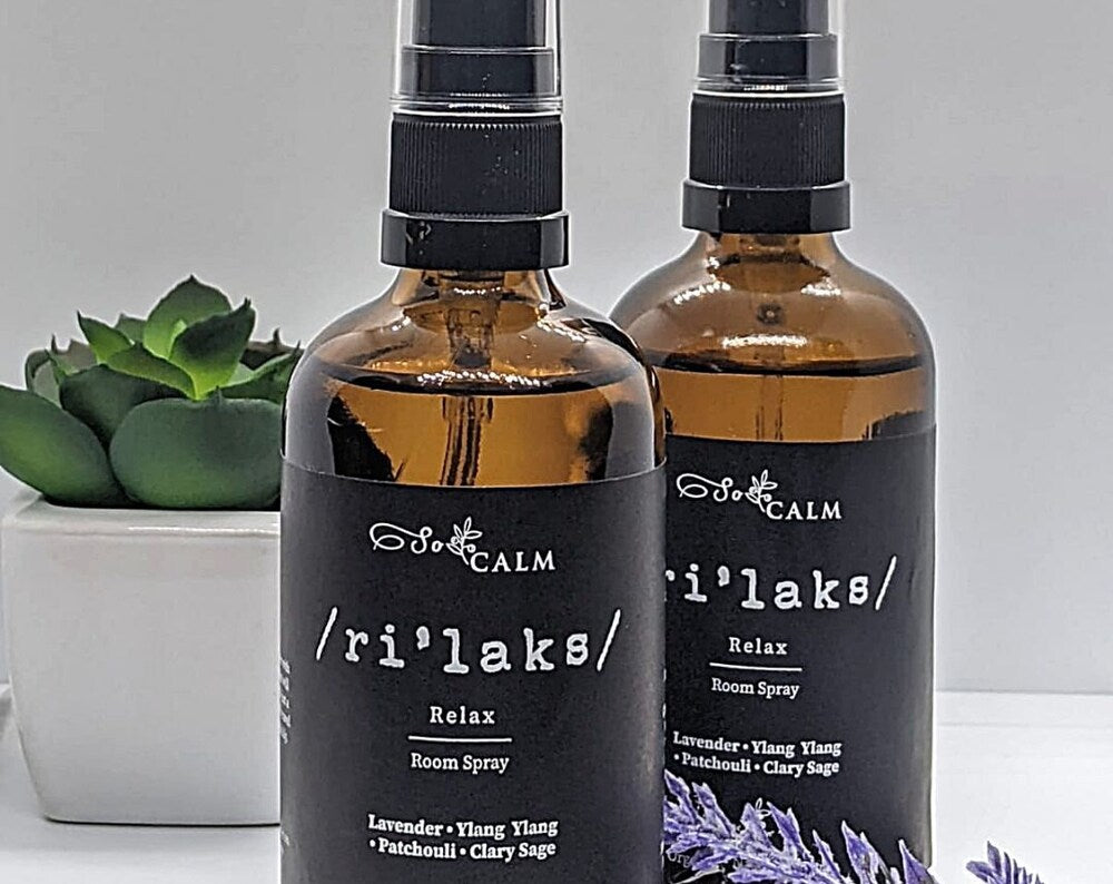 Relax - Lavender & Ylang Ylang Essential Oil Room Spray
